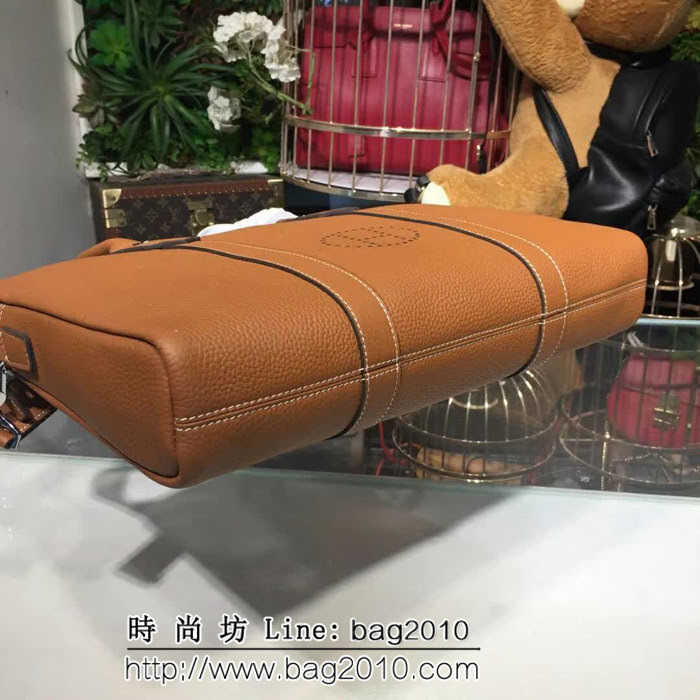 HERMES愛馬仕 最新款 男士公事包 橫款 可手提斜挎 8830-1 JD1132